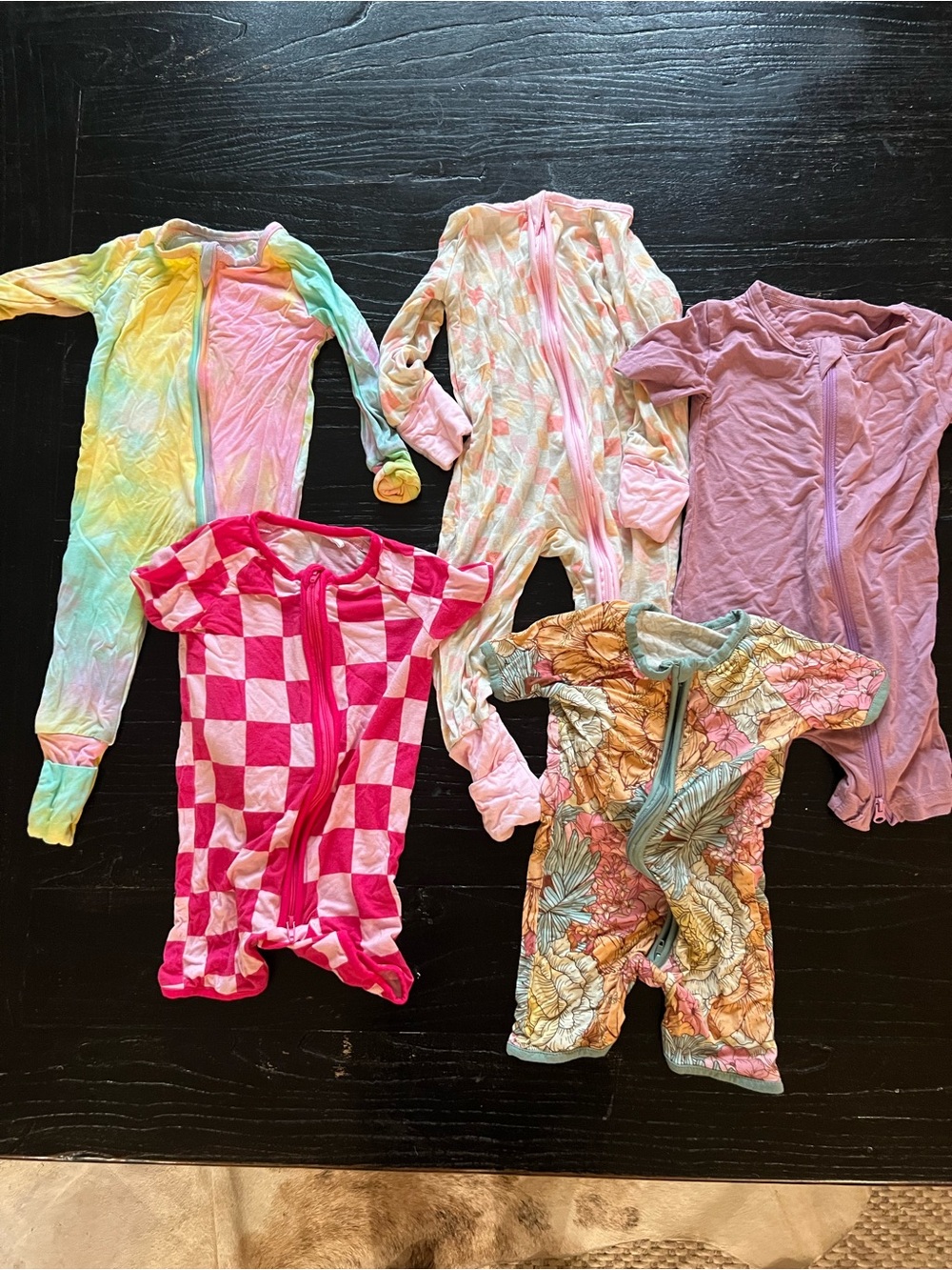 Amazon Kids Pajama Set - Pink, Purple, Yellow, Green, Blue, Peach